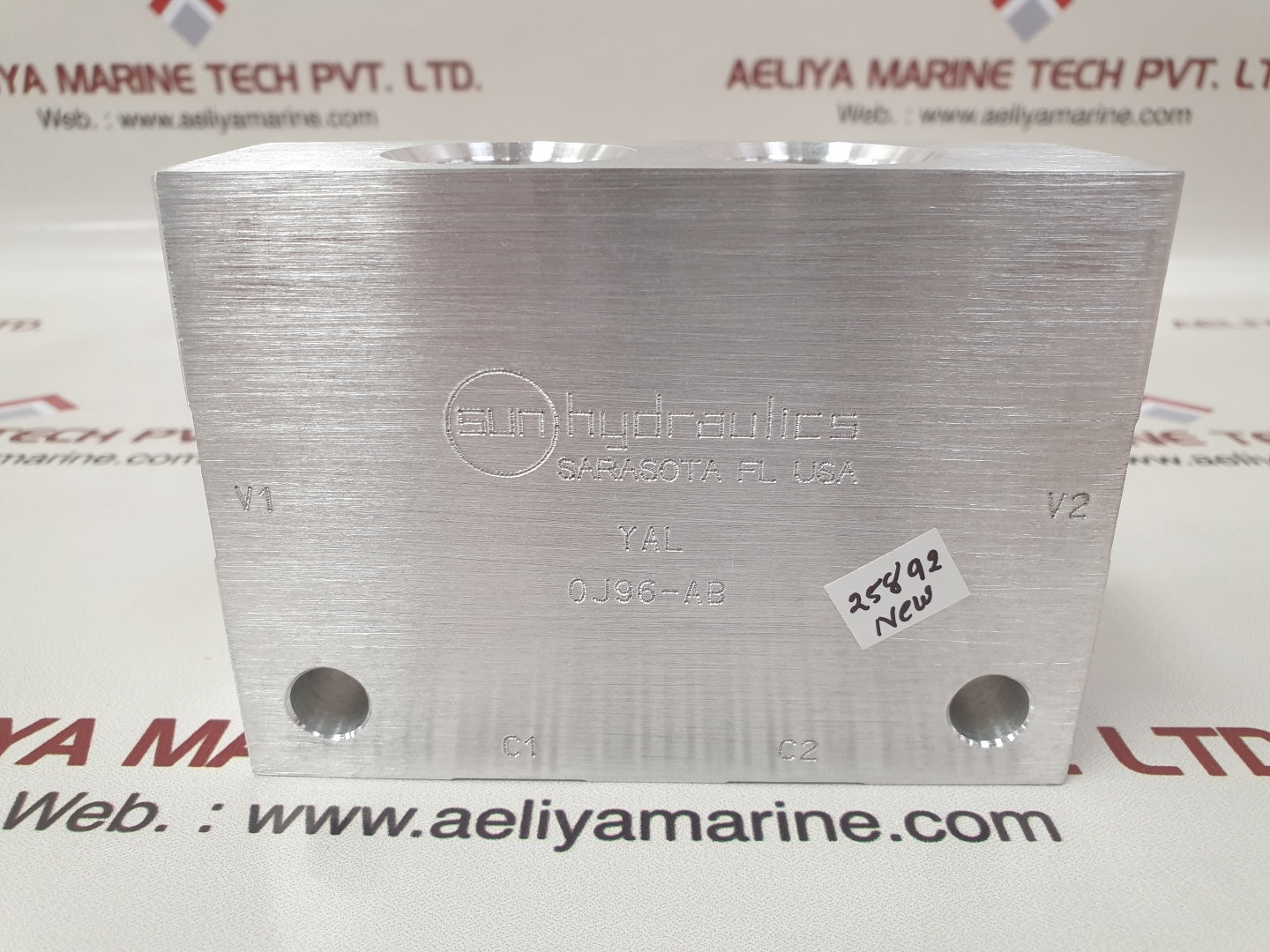 Sun hydraulics yal 0j96-ab hydraulic valve 