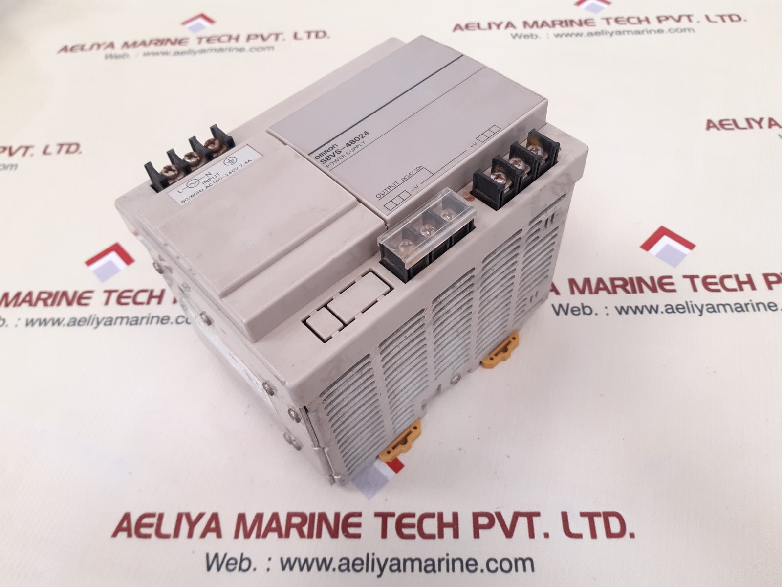 Omron s8vs-48024 power supply ac100-240v 7.4v