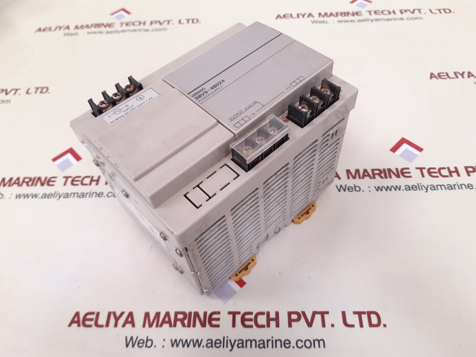 Omron s8vs-48024 power supply ac100-240v 7.4v