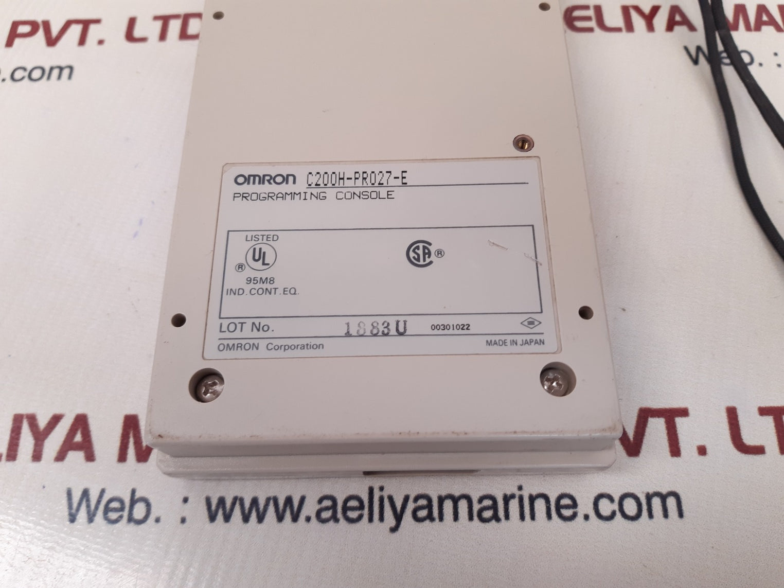 Omron c200h-pr027-e programming console