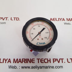 c’treat 02-1819-a panel gauge, 0-1500 psi