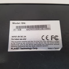Planet et-508 ethernet converter 10base-t to 10base-fl