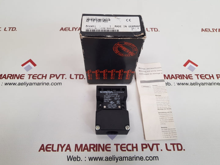 Schmersal az 15 zvk-m20 safety interlock switch