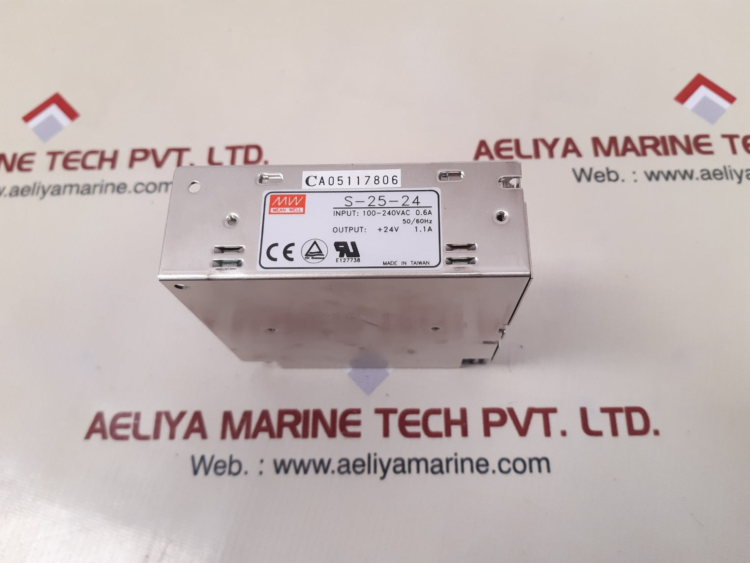 Mean well s-25-24 power supply 100-240vac