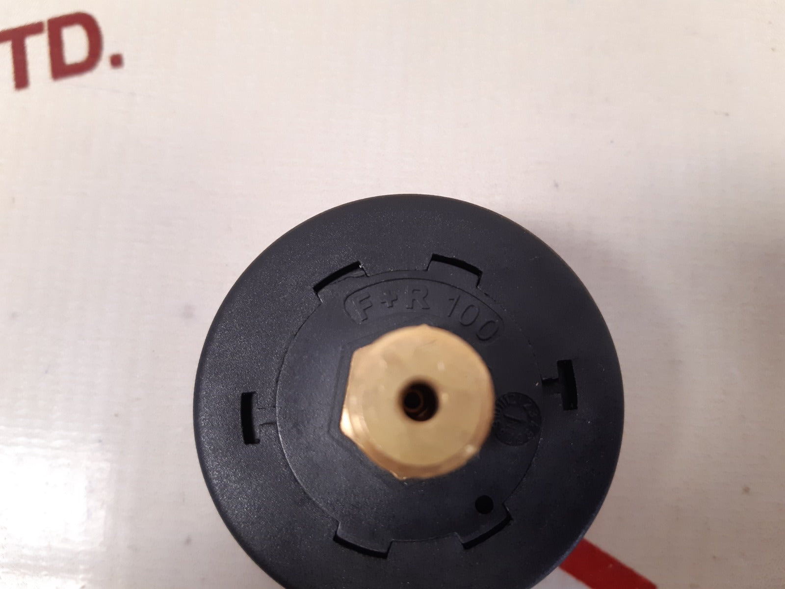 Parker p6g-erb2110 pneumatic gauge 0 to 11 bar