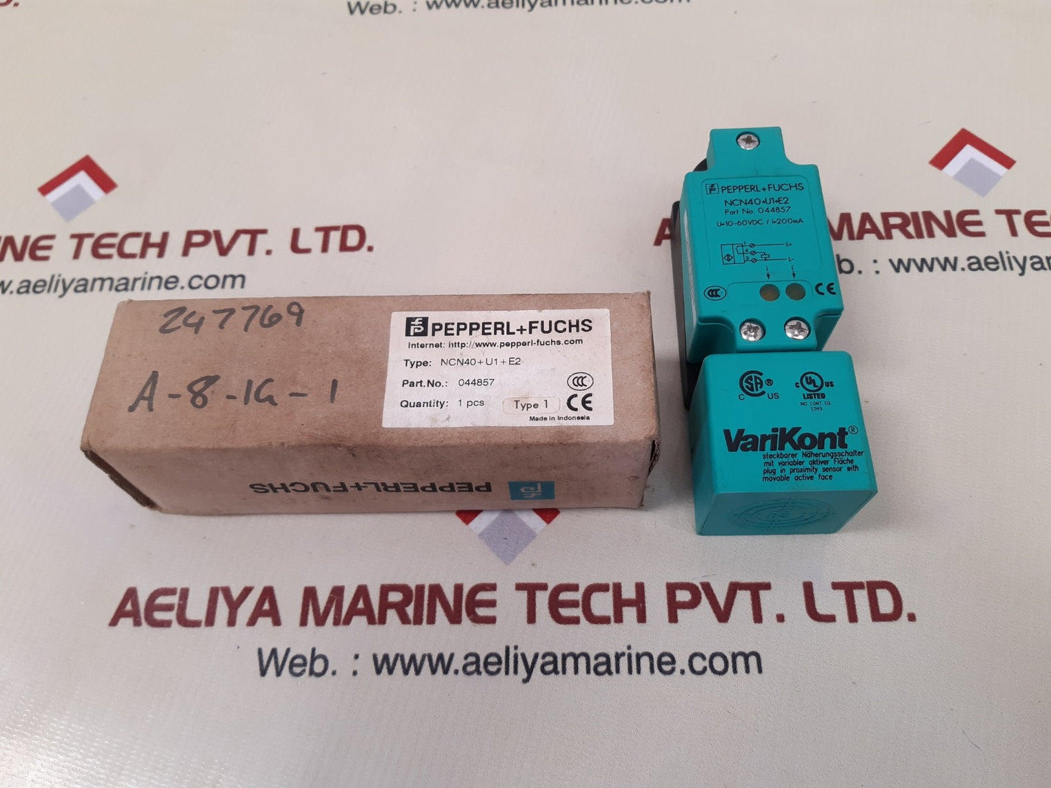 Pepperl+fuchs ncn40+u1+e2 Inductive Sensor