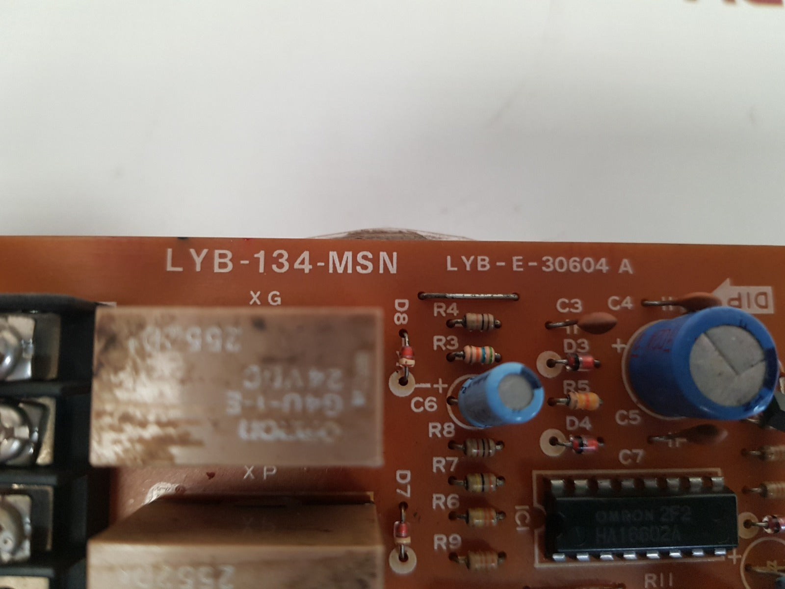 Omron lyb-134-msn pcb card