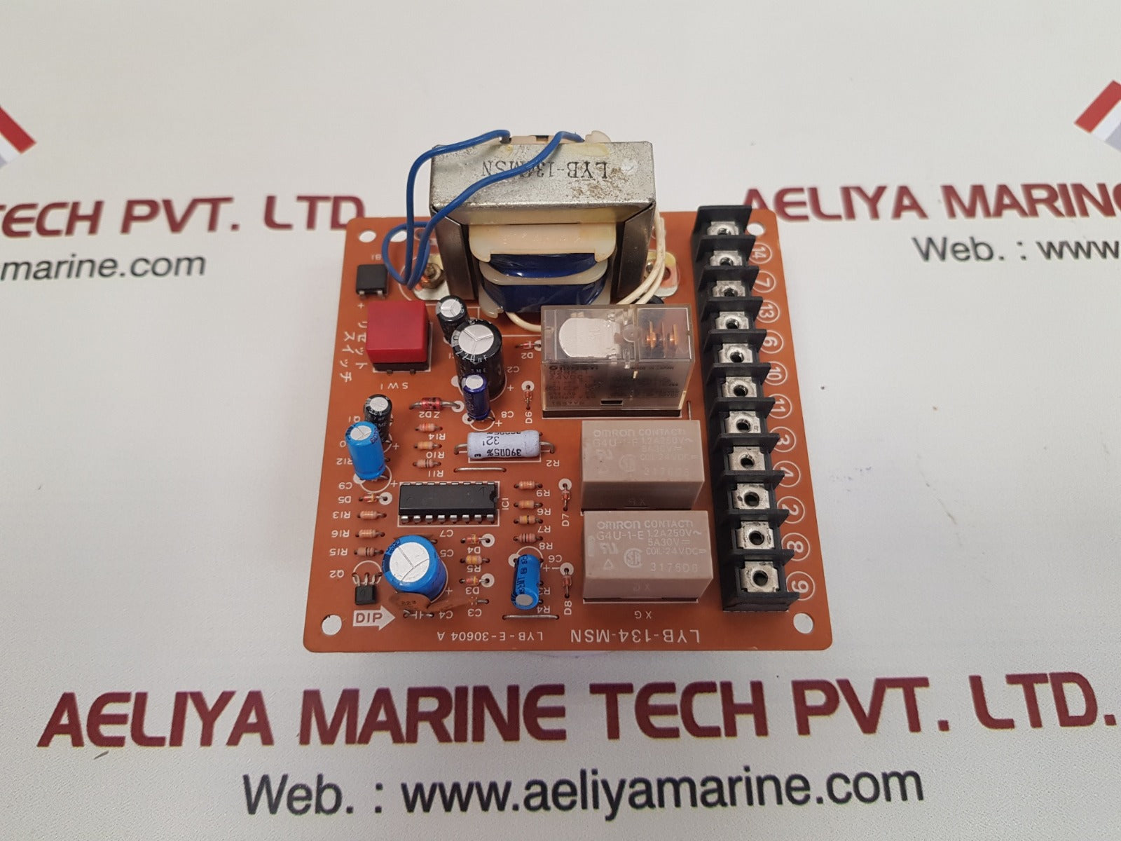 Omron lyb-134-msn pcb card lyb-e-30601 b