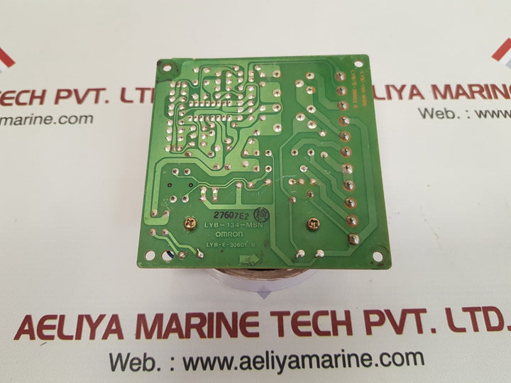 Omron lyb-134-msn pcb card lyb-e-30601 b