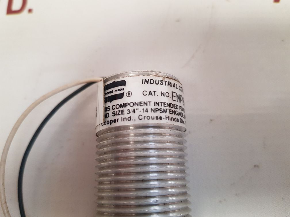 Crouse-hinds emp009-j-m4 red pilot light