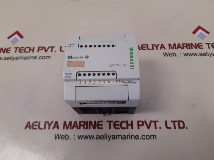 Moeller le4-116-dx1 digital input module 24vdc, 0,1a