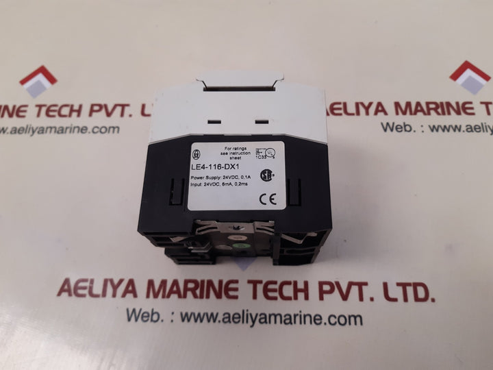 Moeller le4-116-dx1 digital input module 24vdc, 0,1a