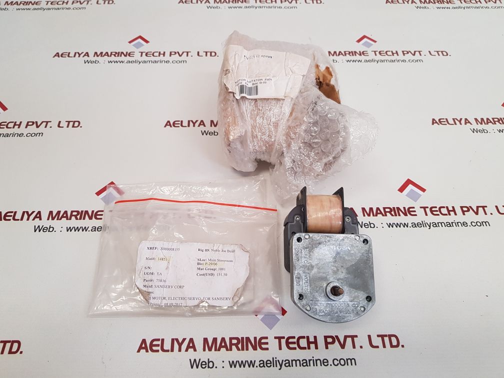 Saniserv/Multi products 75816 electric/servo motor