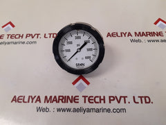 Span 02-0023-t pressure gauge 0 to 6000 psi