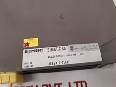 Siemens 6es5 470-7lc12 analog output module