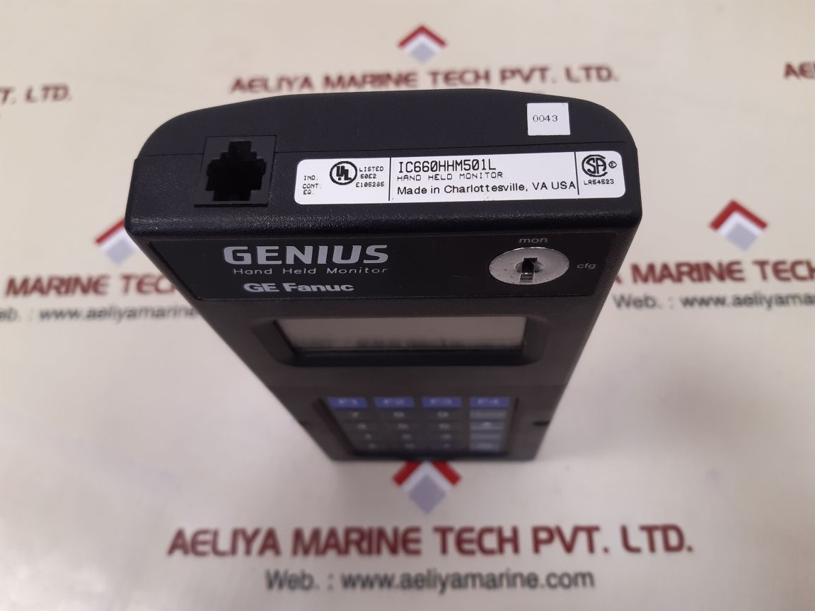 Ge fanuc ic660hhm501l hand held monitor
