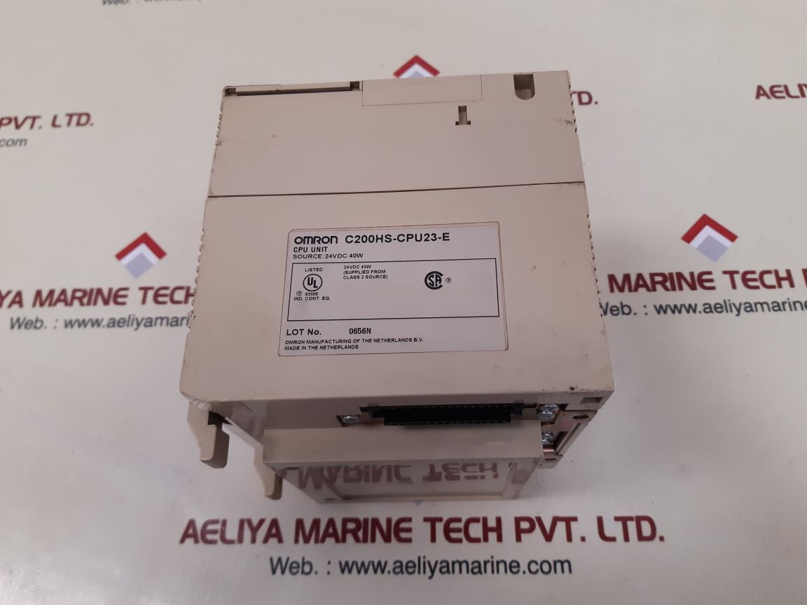 Omron c200hs-cpu23-e sysmac c200hs programmable controller