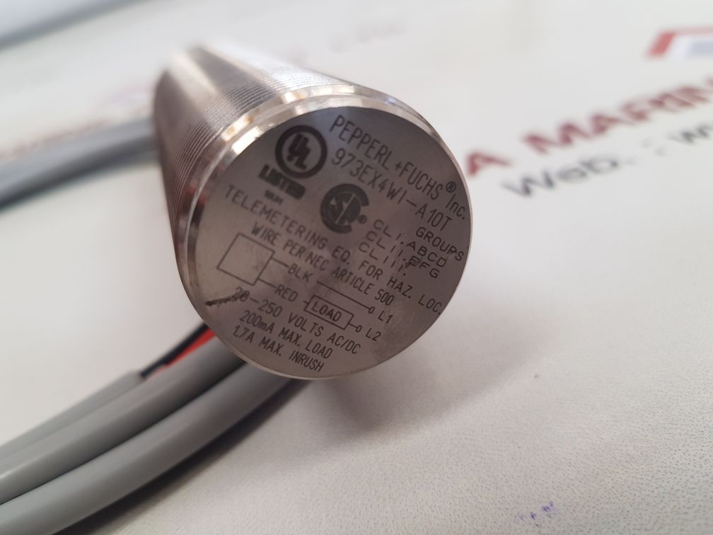 Pepperl+fuchs 973ex4wi-a10t inductive proximity sensor