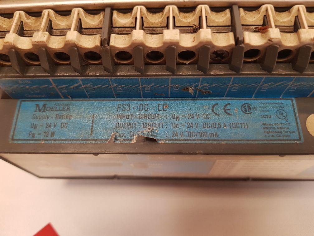 Klockner moeller ps3-dc-ee programmable logic controller