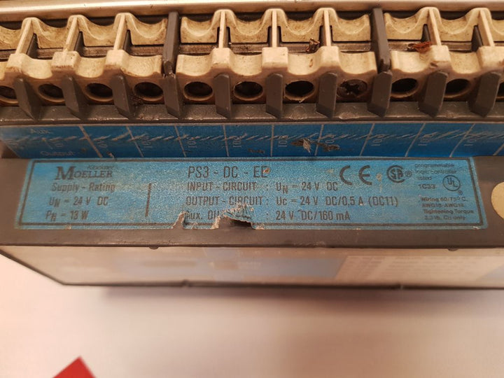 Klockner moeller ps3-dc-ee programmable logic controller