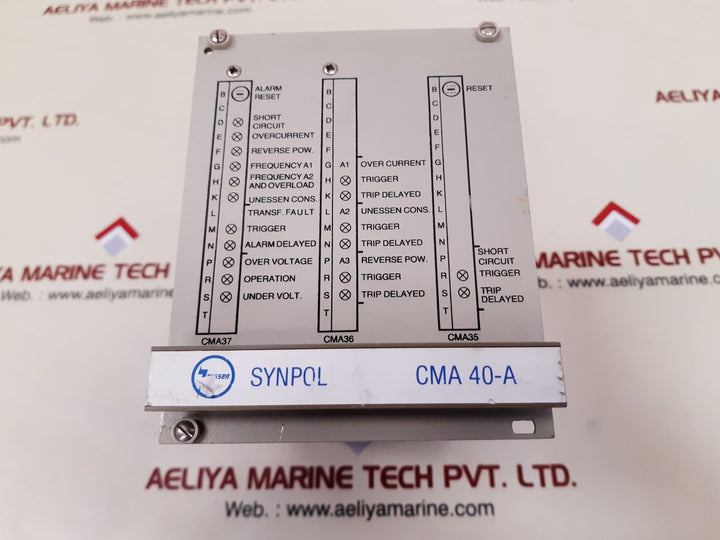 Abb cma 40-a power insert card gvt 360 5793
