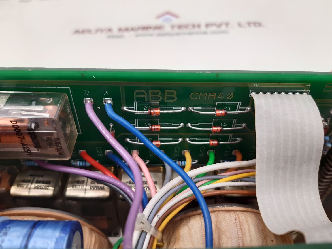 Abb cma 40-a power insert card gvt 360 5793