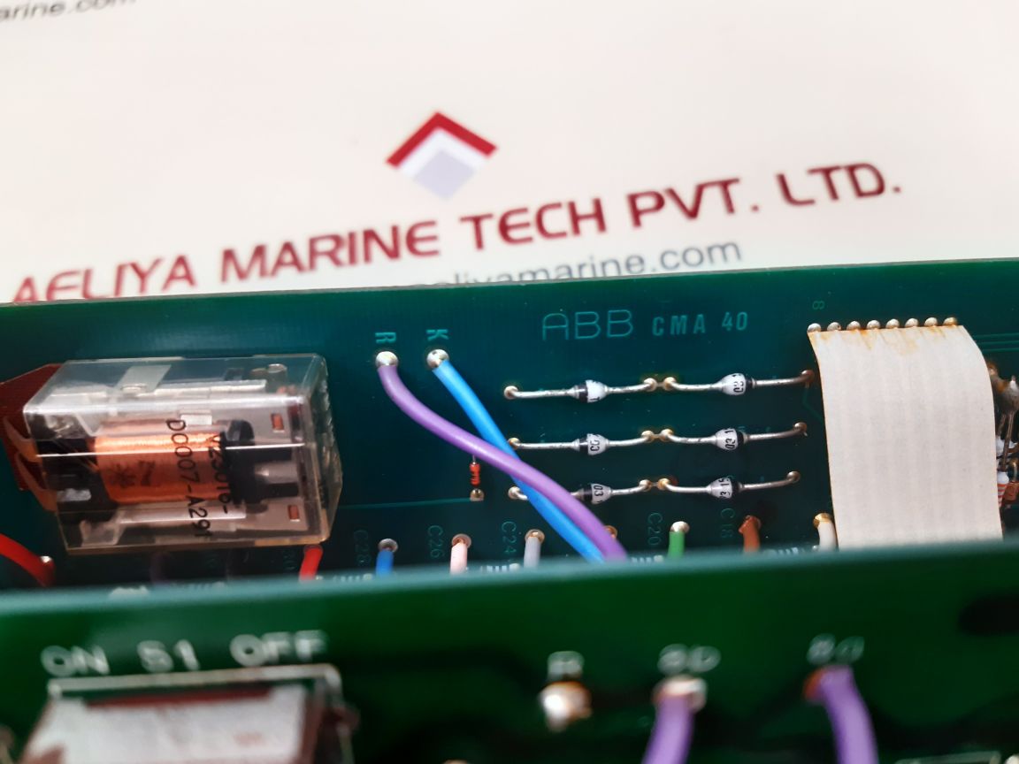 Abb cma 40-a power insert card gvt 360 5793 New