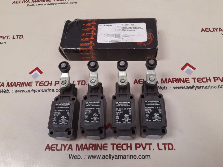 Schmersal z4vh 336-02z-m20 hoist limit switch