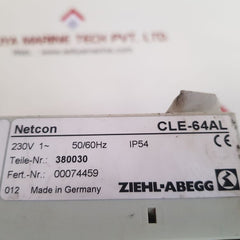 Ziehl-abegg/netcon cle-64al