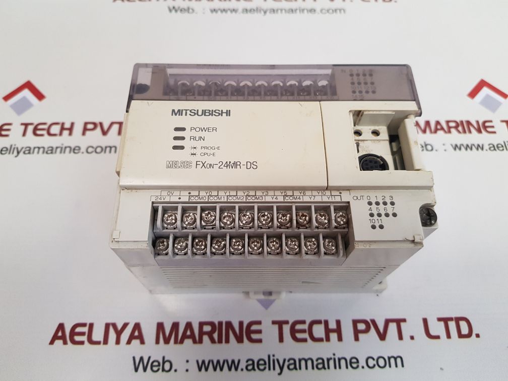 Mitsubishi melsec fx0n-24mr-ds programmable controller