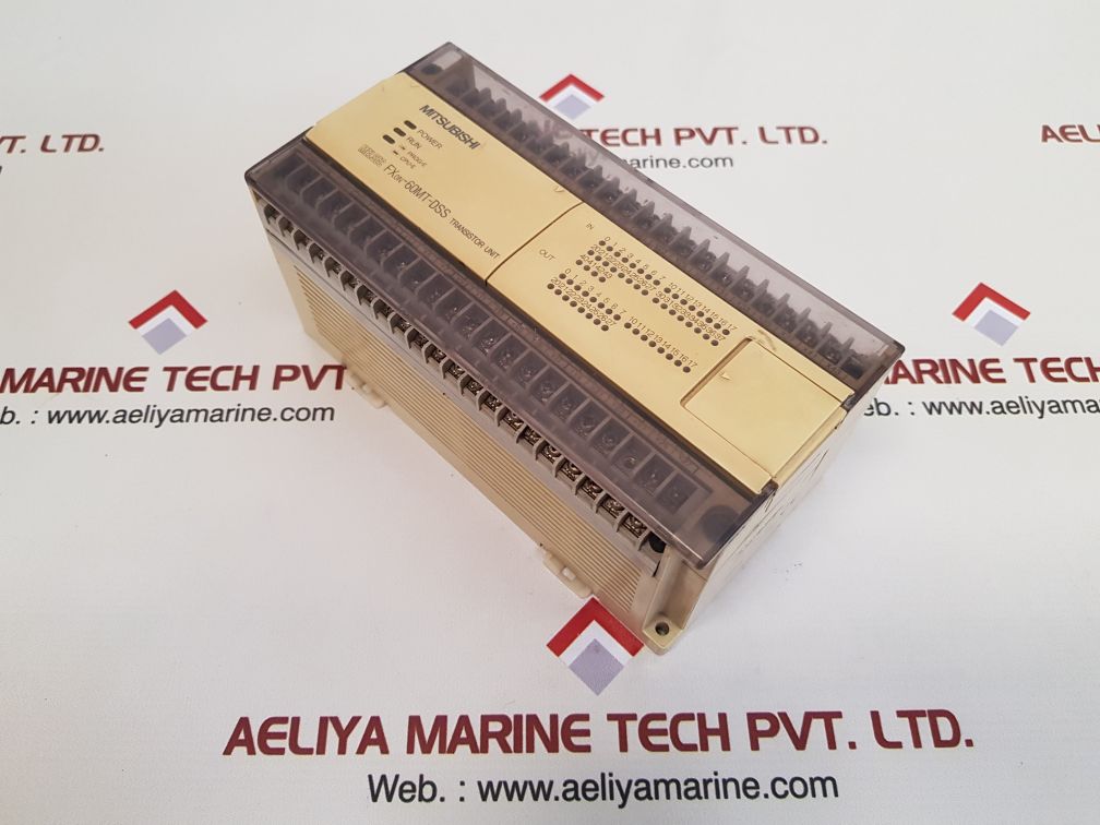 Mitsubishi fx0n-60mt-dss transistor unit programmable controller