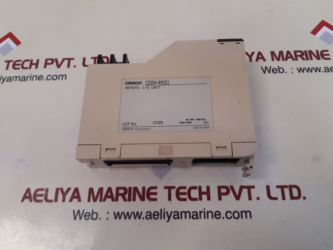 Omron c200h-rm201 remote i/o unit