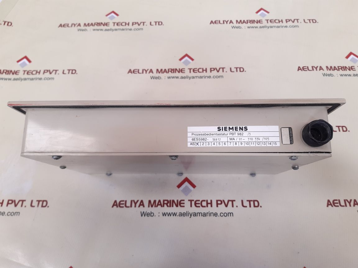 Siemens 6es5982-3bb12 process operator keyboard pbt 982/3