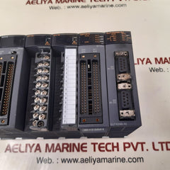 Mitsubishi melsec q61p-a2,q00cpu,qx42,qy10,qd75p4,qj71c24n-r2 module rack