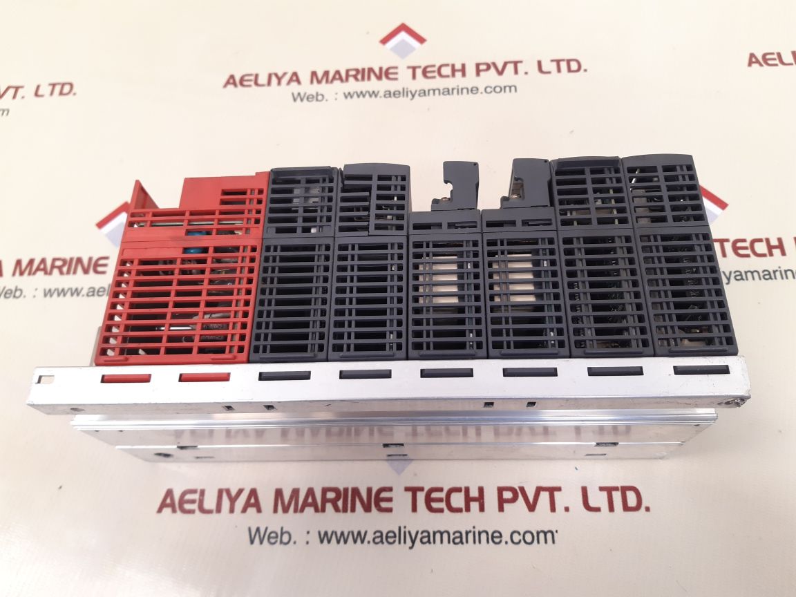 Mitsubishi melsec q61p-a2,q00cpu,qx42,qy10,qd75p4,qj71c24n-r2 module rack