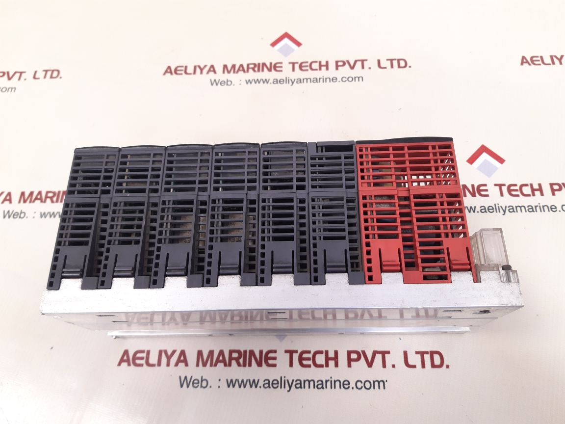 Mitsubishi melsec q61p-a2,q00cpu,qx42,qy10,qd75p4,qj71c24n-r2 module rack