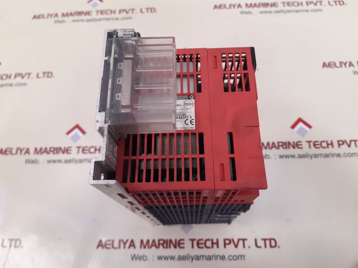 Mitsubishi melsec q61p-a2,q00cpu,qx42,qy10,qd75p4,qj71c24n-r2 module rack