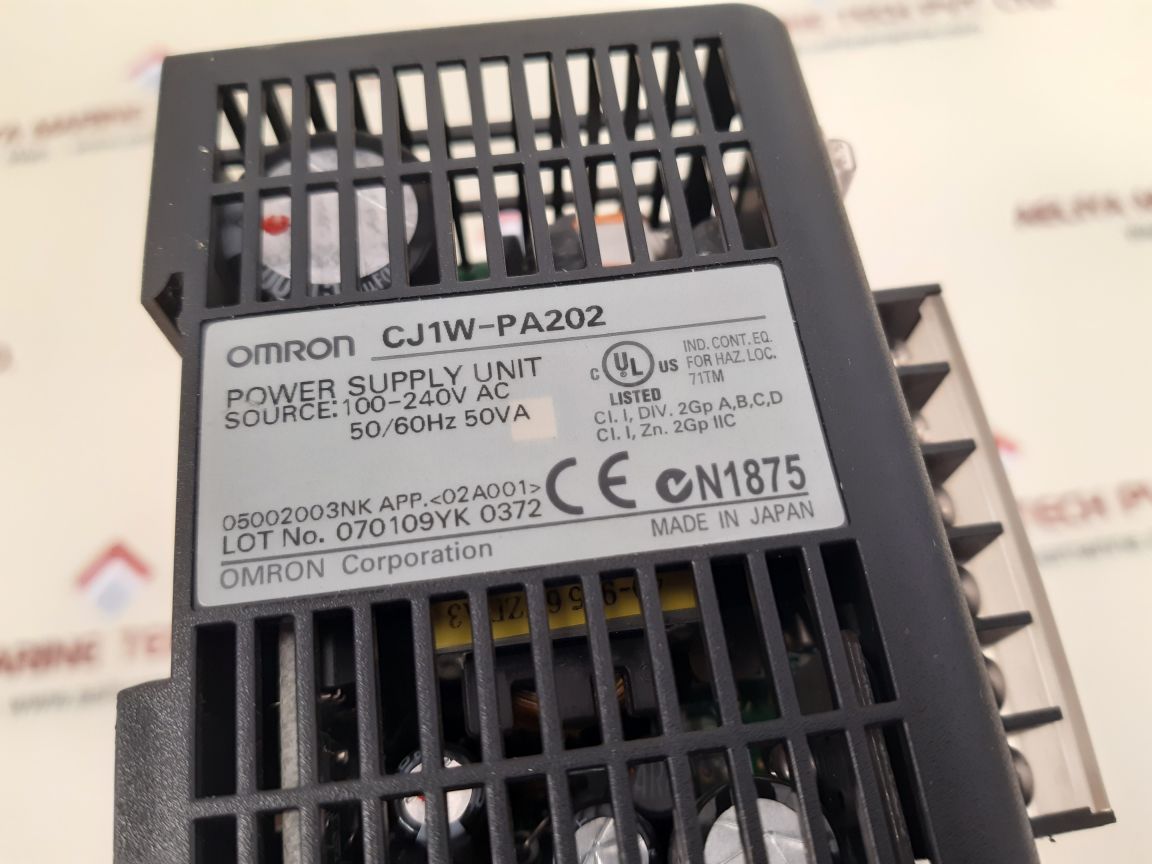 Omron pa202,cj1m cpu22,id211,od212 module rack