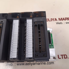 Mitsubishi melsec q61p,q00cpu,qx42,qy10,qd75p4 rack with q35b base unit
