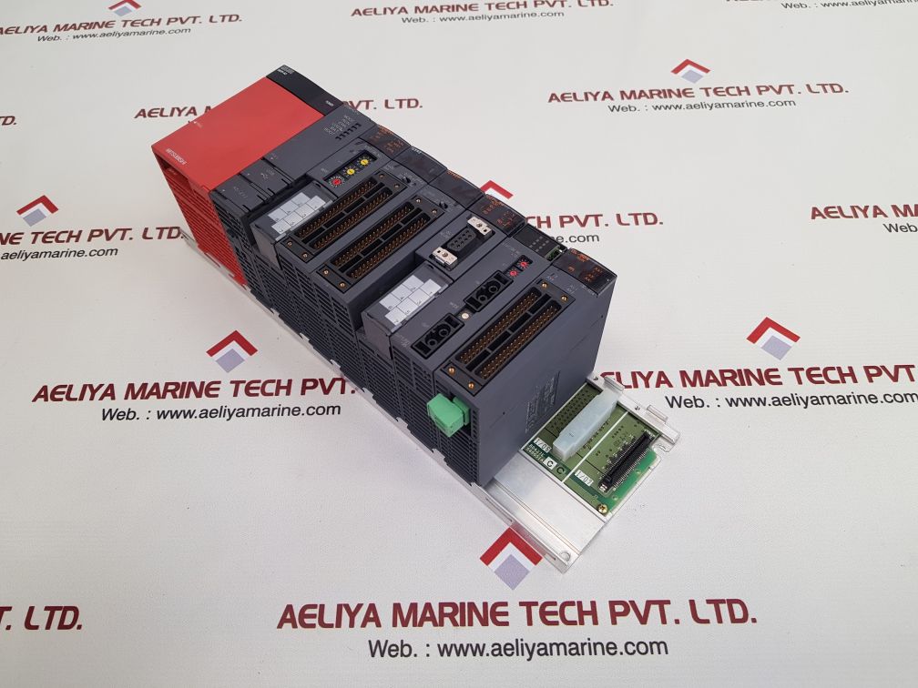 Mitsubishi melsec q61p-a2,q06hcpu,qj61bt11,qx42,qy42p,qj71c24,qd75d4 plc module