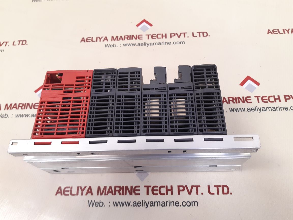 Mitsubishi melsec q61p,q00cpu,qx42,qy10,qd75p4 rack with q35b base unit