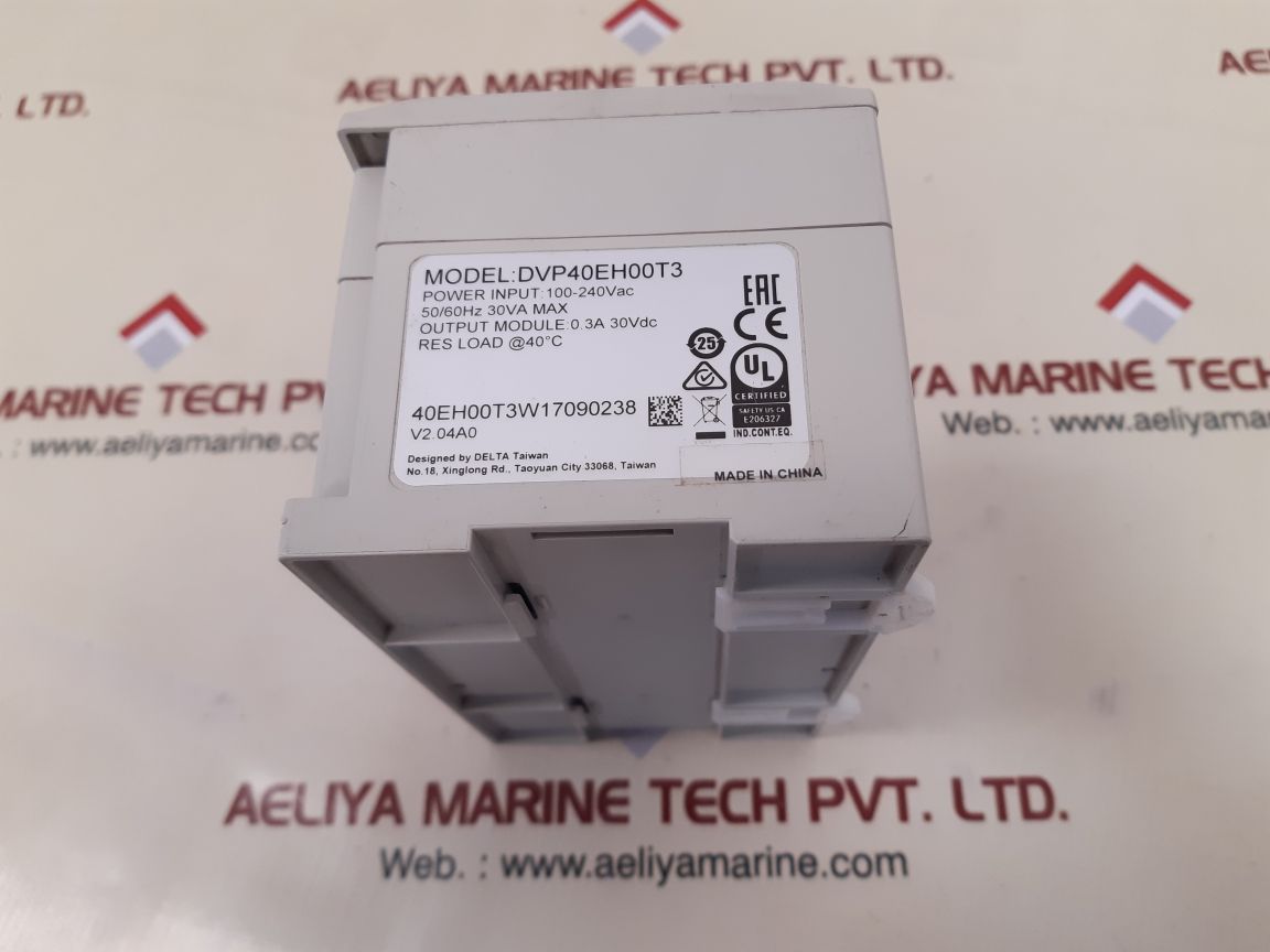 Delta dvp-eh programmable controoler dvp40eh00t3