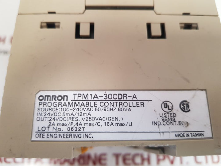 Omron tpm1a-30cdr-a programmable controller