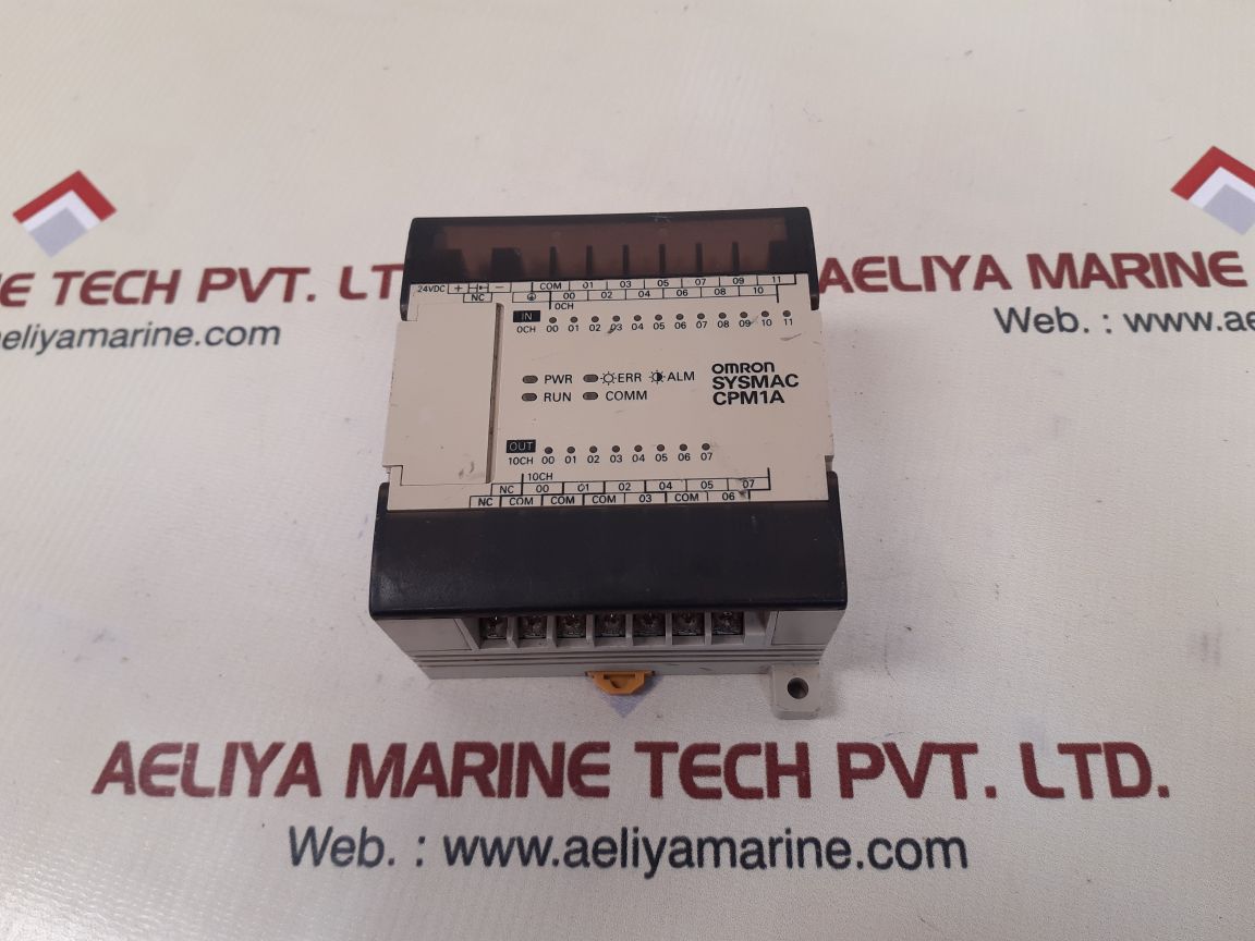 Omron sysmac cpm1a-20cdr-d programmable controller
