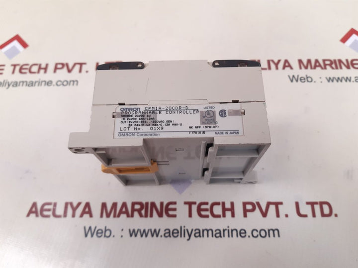 Omron sysmac cpm1a-20cdr-d programmable controller