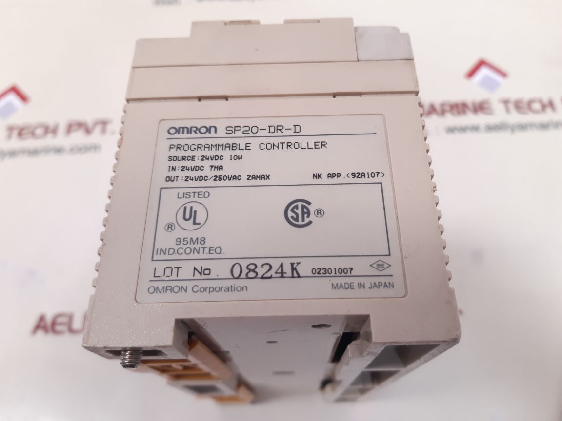 Omron sp20-dr-d programmable controller
