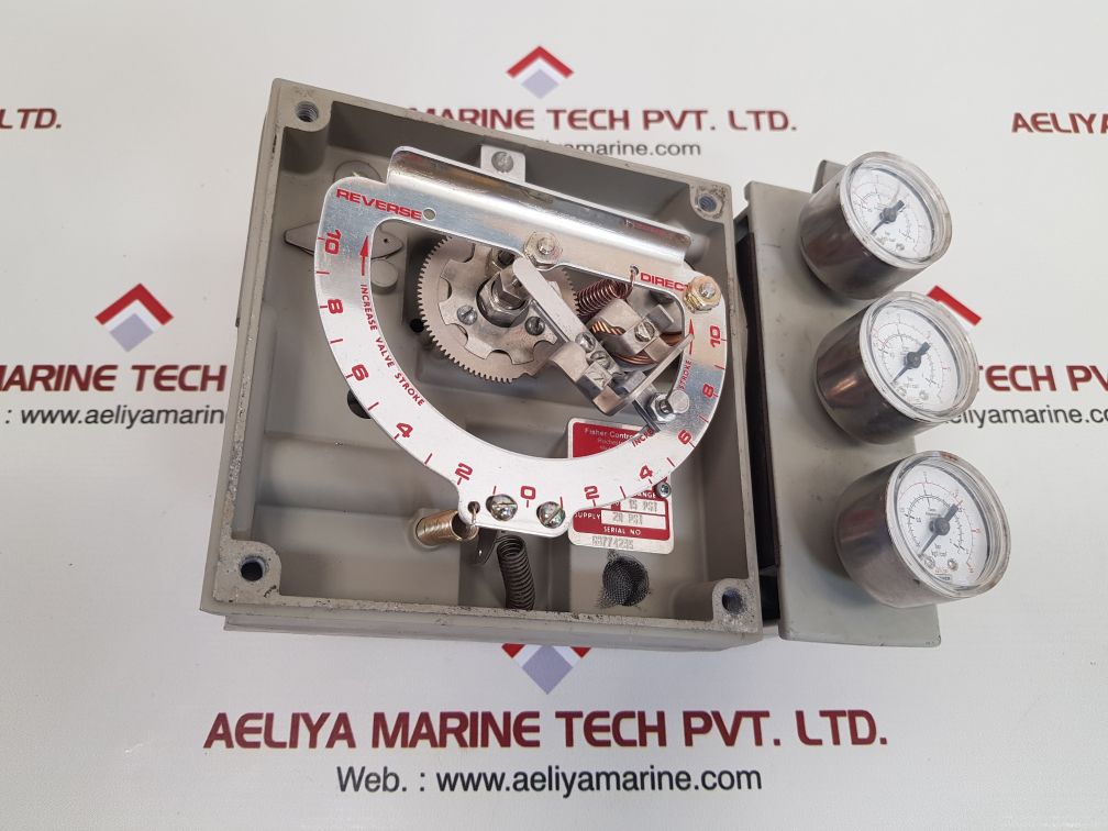 Fisher controls 3582 valve positioner