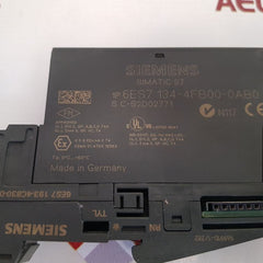 Siemens 6es7 134-4fb00-0ab0 input module with 6es7 193-4cb30-0aa0 base