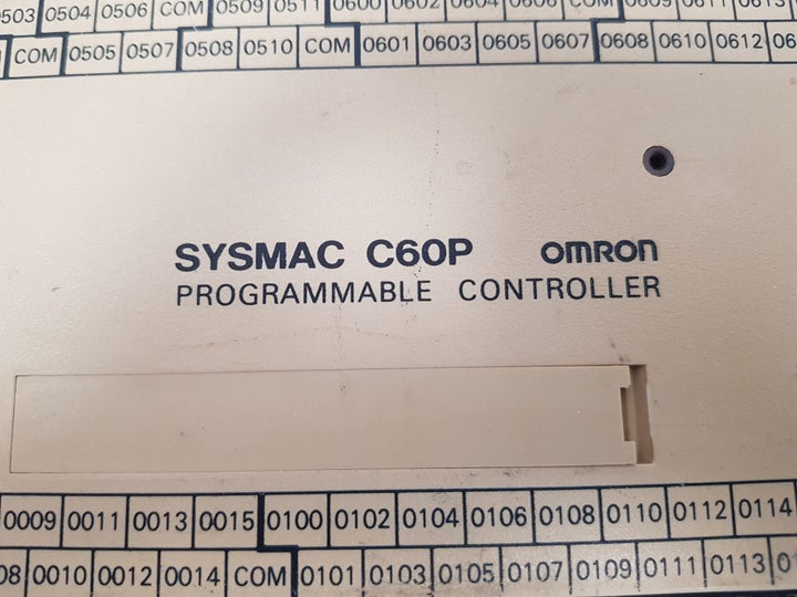 Omron c60p-cdt1-ae sysmac c60p programmable controller