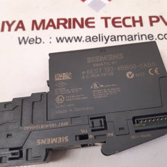 Siemens 6es7 132-4bb00-0ab0 output module with 6es7 193-4cb10-0aa0